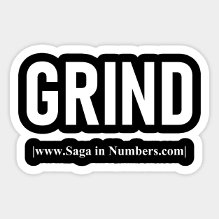 GRIND FOR LIFE Sticker